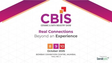 Business News | Emerald Worldwide Connections Announces CBIS 2025 - The Premier Gateway to India's Booming Ceramic & Bath Industry