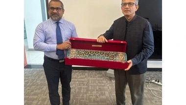 World News | India, Maldives Hold Talks to Boost Defence Cooperation and Regional Security