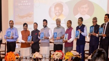 India News | Union Civil Aviation Minister Ram Mohan Naidu Unveils Above and Beyond, Showcasing India's Flight from Dreams to Destinations