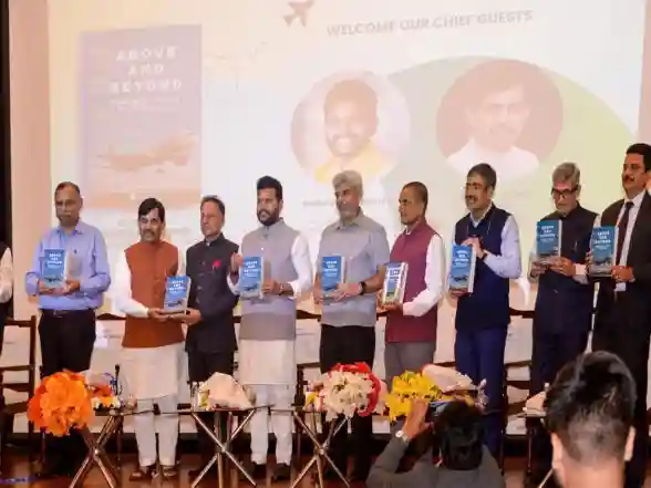 India News | Union Civil Aviation Minister Ram Mohan Naidu Unveils Above and Beyond, Showcasing India's Flight from Dreams to Destinations