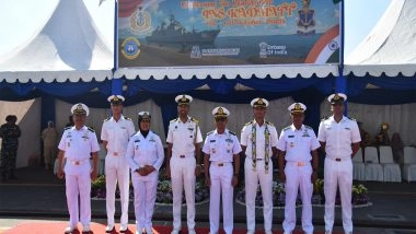 World News | INS Kadmatt's Visit Fosters Naval Partnerships Between Indian, Indonesian Navies