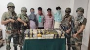 India News | Assam Rifles Apprehend 4, Seize Yaba Tablets Worth Rs 69.61 Crore in Tripura
