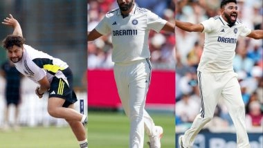 Sports News | ICC Men's Test Player Rankings: Jasprit Bumrah Remains Top Bowler as Mohammed Siraj, Kuldeep Yadav Rise