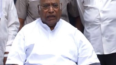 India News | Congress President Mallikarjun Kharge Condemns Attack on CJI BR Gavai at Bengaluru Press Conference