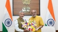 World News | Jaishankar Meets Vice President Radhakrishnan, Discusses Foreign Policy Priorities