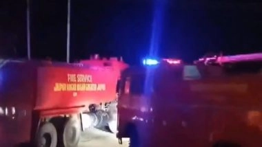 India News | Andhra Pradesh: Fire Erupts at Firecracker Factory in East Godavari, 6 Killed