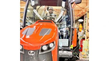 World News | Kubota Corporation to Invest ₹2,000 Crore in Haryana After CM Nayab Saini's Osaka Meeting to Boost Agricultural Manufacturing and Jobs