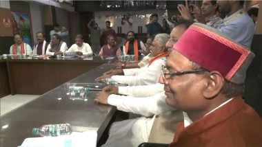 India News | Dharmendra Pradhan, Keshav Prasad Maurya Chair BJP Election Committee Meeting in Patna