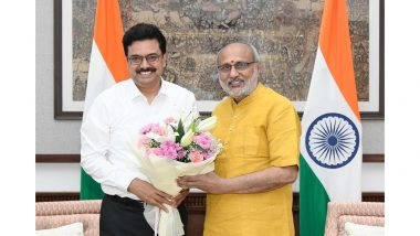 India News | Vice President C P Radhakrishnan Meets Delhi University DU, Calls for Engaging in Quality Research Initiatives