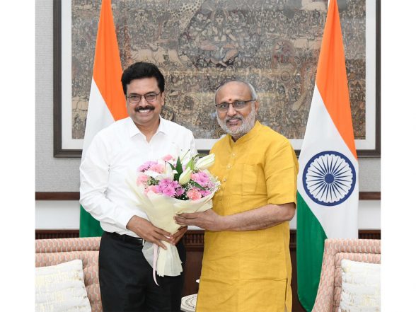 A vice -presidente da Índia News CP Radhakrishnan conhece a Delhi University DU, requer envolvimento em iniciativas de pesquisa de qualidade A vice -presidente da Índia News CP Radhakrishnan conhece a Delhi University DU, requer envolvimento em iniciativas de pesquisa de qualidade