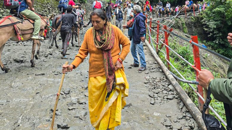 India News | Uttarakhand: Pilgrims Throng Kedarnath, over 16.52 Lakh Devotees Visit Shrine Till Date