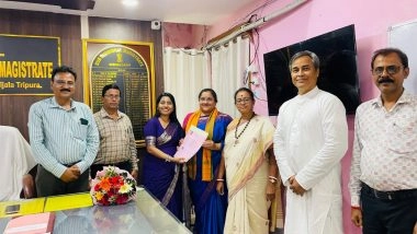 India News | Tripura Govt Approves Establishment of Sri Sri Ravi Shankar University in Kamalasagar