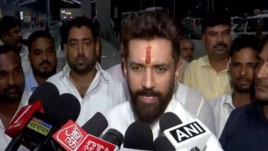 India News | Chirag Paswan Calls Emergency LJP(RV) Meeting in Patna to Finalise Bihar Poll Strategy
