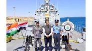 World News | INS Trikand Visits Egypt's Safaga as Part of Operational Deployment