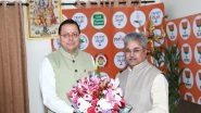 India News | Uttarakhand CM Meets BJP's State-in-charge Dushyant Gautam; Discusses Contemporary Issues
