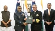 World News | India-Australia Sign Key Defence Agreements