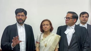 India News | Gitanjali Angmo Meets Sonam Wangchuk in Jodhpur Jail, Receives His Detention Order