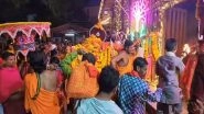 India News | Mata Danteshwari's Idol Returns to Temple After 75-day-long Bastar Dusshera Concludes