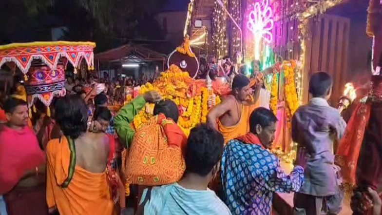 India News | Mata Danteshwari's Idol Returns to Temple After 75-day-long Bastar Dusshera Concludes