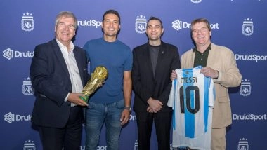 Business News | Druid Sport Appointed as Exclusive Commercial Representative of the Argentine Football Association in the Indian Subcontinent