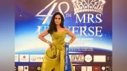 Business News | Fitness Enthusiast Anushka Dani Dhingra Brings Glory to India, Wins Mrs. Universe 2025 Devotion Award & South Pacific Asia Title at the Philippines
