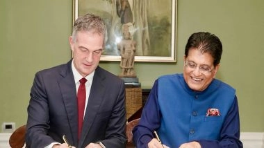 Business News | India, UK Sign Terms of Reference to Reposition Joint Economic and Trade Committee