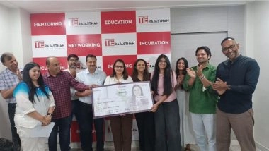 Business News | Women Startups Win Prizes Worth ₹11 Lakh at TiE Women - Rajasthan Chapter Competition
