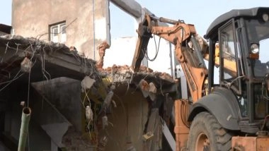 India News | Gujarat: 186 Illegal Structures Under Demolition in Bhhiyal Village
