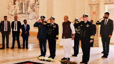 World News | Rajnath Singh Pays Tribute at Australian War Memorial in Canberra