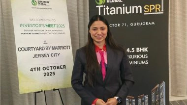 Business News | Signature Global Strengthens Global Footprint by Enhancing Engagement with NRI Homebuyers in Jersey City, USA