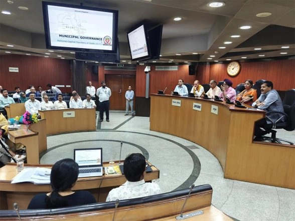 India News | International Delegation Comprising Around 30 Members Meet Delhi Mayor