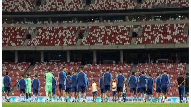 Sports News | India Stays Alive in Race for Asian Cup; Rahim's Late Equaliser Holds Singapore to 1-1 Draw