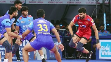 Sports News | PKL 12: Bengal Warriorz Edge Past Table Toppers Dabang Delhi; Move to 9th Position