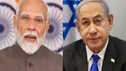 World News | PM Modi Congratulates Israeli PM Netanyahu on Progress Under Trump's Gaza Peace Plan