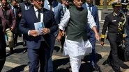 World News | Rajnath Singh Visits HMAS Kuttabul, Strengthening India-Australia Naval Cooperation