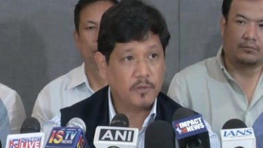 India News | Meghalaya CM Calls for Return to Normalcy in Manipur; Meets with Governor Ajay Kumar Bhalla