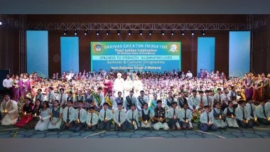 Business News | Darshan Education Foundation Celebrates 30 Glorious Years of Holistic Education