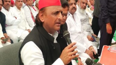 India News | Akhilesh Yadav Announces Mulayam Singh Yadav Memorial in Saifai to Honour Former UP CM on Third Death Anniversary