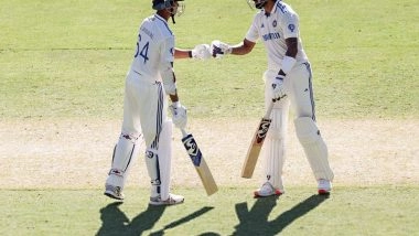 Sports News | 2nd Test: India Cruise to 94/1 Against WI on Back of Strong Top-order Performances (Day 1 Lunch)