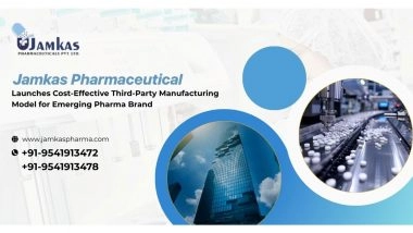 Business News | Jamkas Pharmaceuticals Launches Cost-Effective Third-Party Manufacturing Model for Emerging Pharma Brand