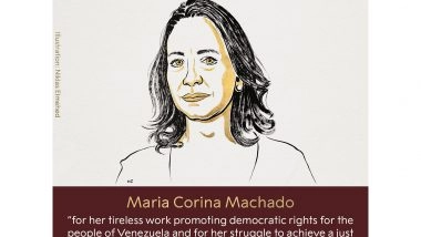 World News | Maria Corina Machado Wins Nobel Peace Prize 2025