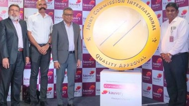 Business News | Kauvery Hospital Alwarpet Achieves JCI Accreditation, Strengthening Chennai's Position as Asia's Healthcare Capital