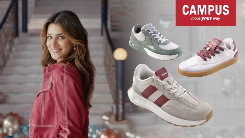 Business News | Kriti Sanon Breaks Through Labels in Campus Shoes' New 'You Go, Girl!' Campaign