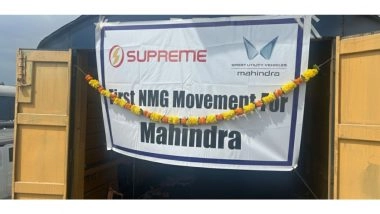 Business News | Supreme Group Successfully Executes First NMG Railway Movement for Mahindra and Volkswagen Skoda