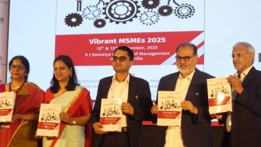 Business News | K J Somaiya Institute of Management Organises International MSME Conference 2025 in Collaboration with INDAM