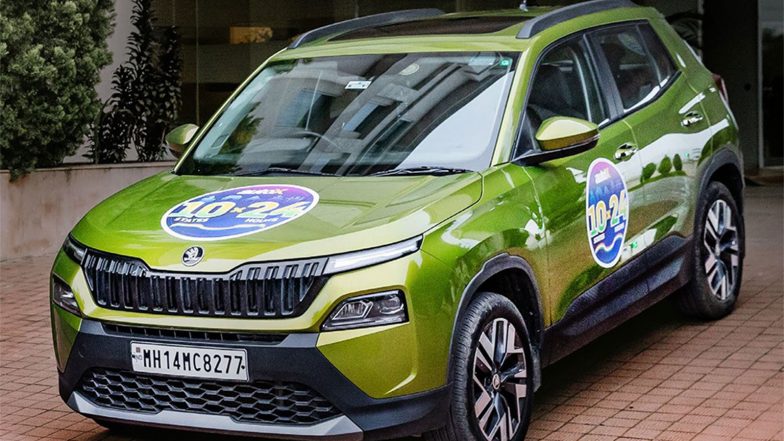 Business News | AutoX Tests Skoda Kylaq in 24-Hour Endurance Run: India's True Average Highway Speed is 61km/h
