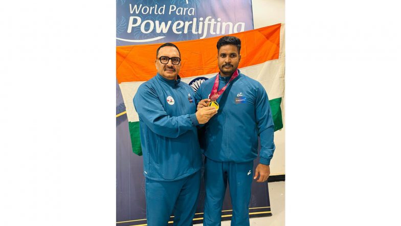 Sports News | Vinay Wins Gold at Para Powerlifting World Championships 2025
