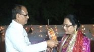 India News | Union Minister Shivraj Singh Chouhan Celebrates Karva Chauth with His Wife Sadhna Singh