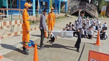 India News | J-K: NDRF Conducts Safety Awareness Programme at Ramban School