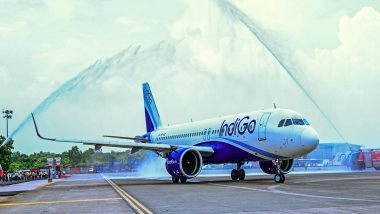 World News | IndiGo to Start Daily Direct Flights Between Delhi and China's Guangzhou from November 10